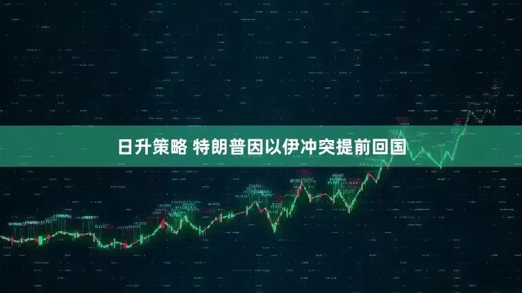 日升策略 特朗普因以伊冲突提前回国