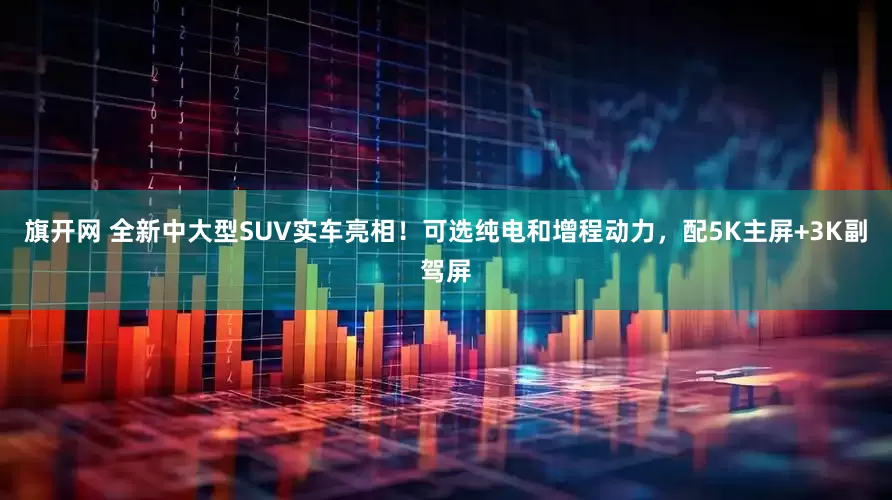 旗开网 全新中大型SUV实车亮相！可选纯电和增程动力，配5K主屏+3K副驾屏
